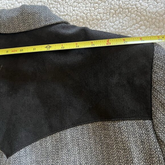 VTG Pioneer Wear Country Gentleman Wool Leather Patch Sport Coat 48L Blazer - Picture 12 of 12